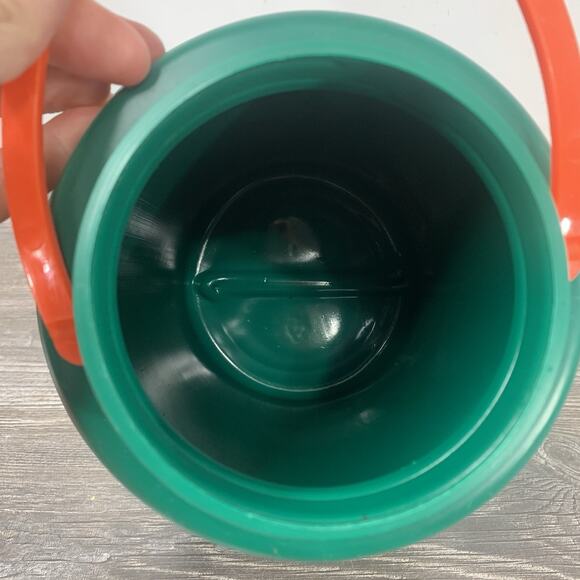 7-Eleven 7-11 Team Big Gulp 128oz Extra Large Thermoserv Big Green Orange Coach - Picture 10 of 10